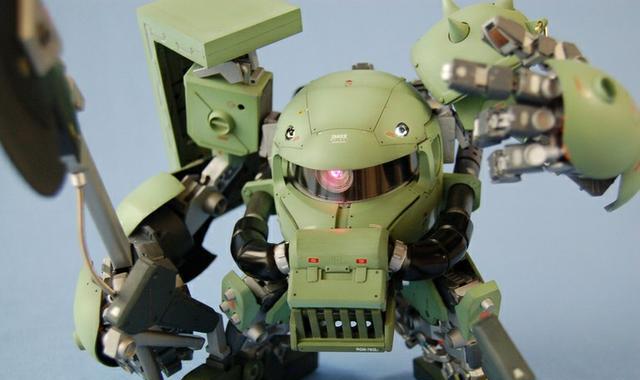 模玩猎奇:扎古头&高达头