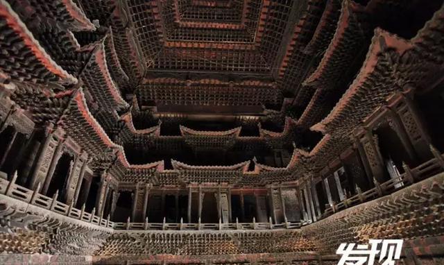 西安有座明代公输堂，令人眩晕的600年前全木拼接的天宫楼阁
