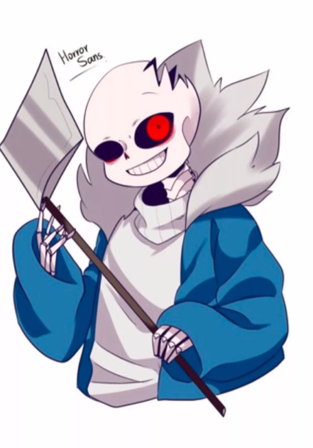 本期壁纸为"sans"