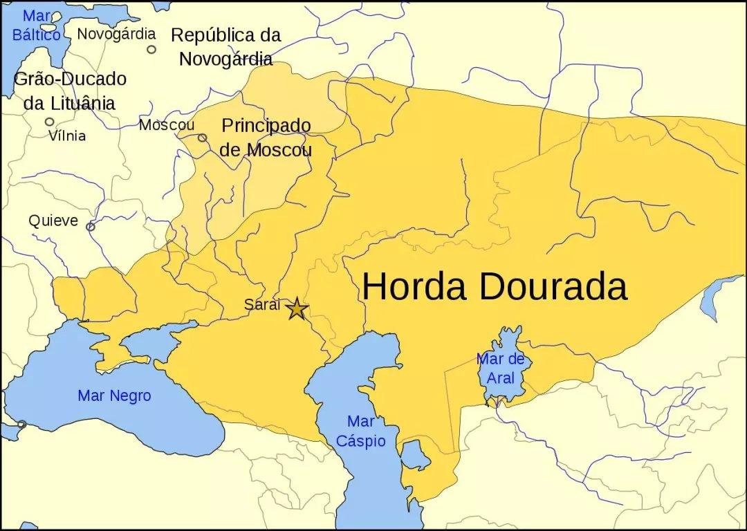 16世纪,在金帐汗国分裂之后,俄罗斯相继吞并了喀山汗国,阿斯特拉罕汗