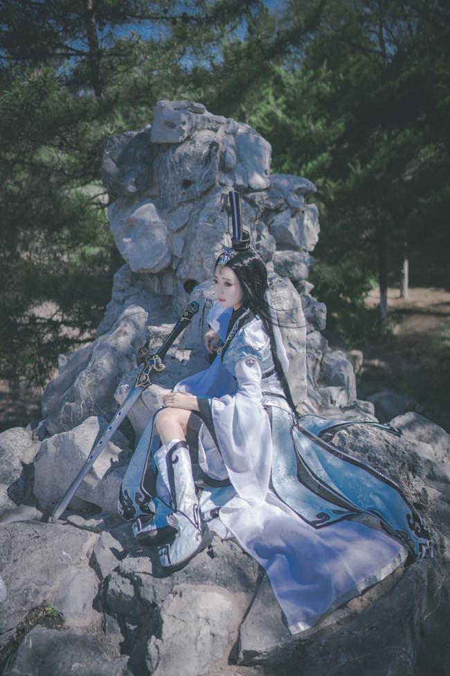 御姐古风cos破军道姑美如画