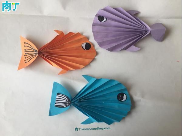 手工乐趣可爱的五彩鱼绝对惊艳你的眼睛