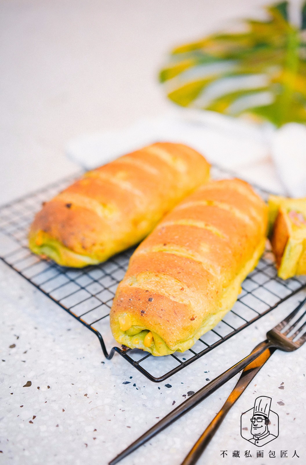 90后如何正确养生?吃这个菠菜培根面包就一定没错!