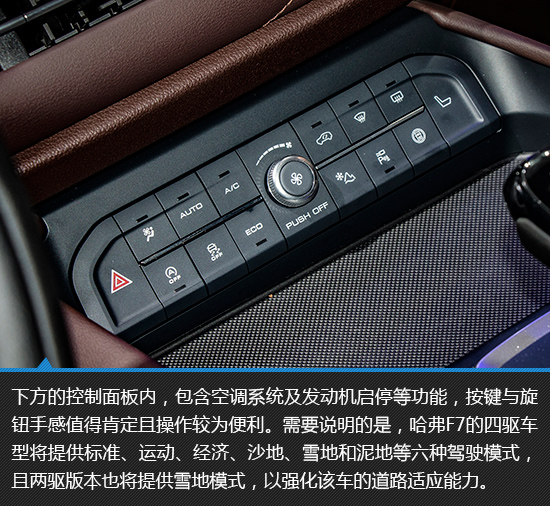 黑科技加持的旗舰 哈弗f7新车图解