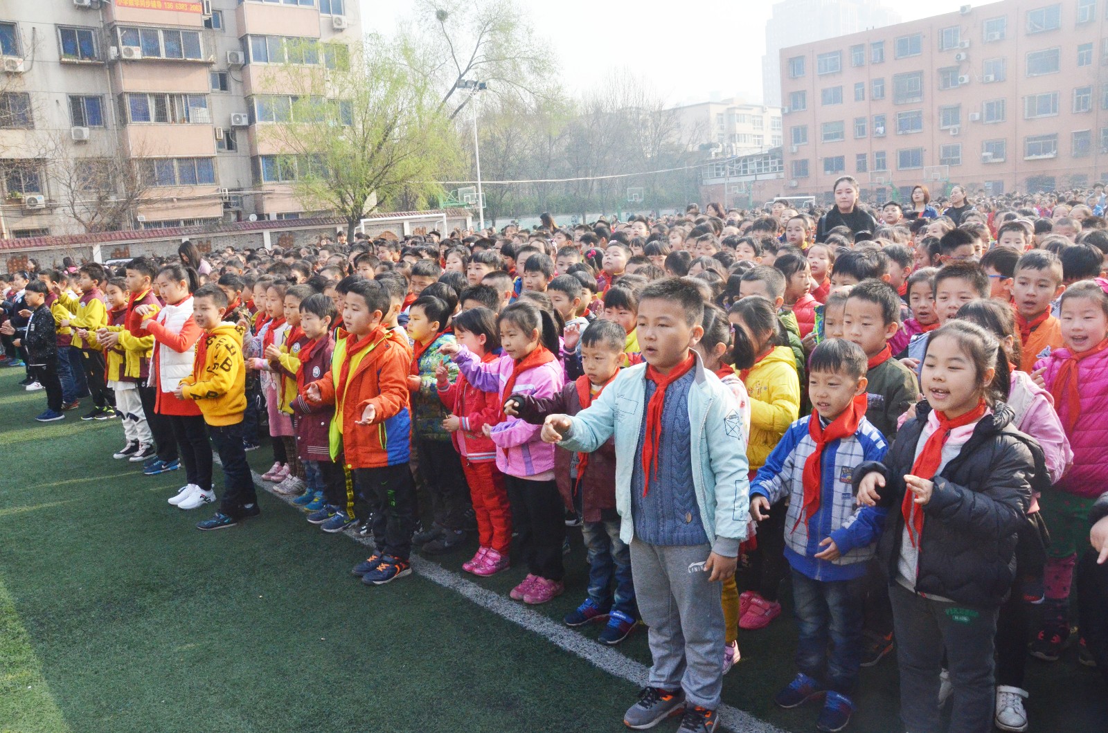 郑州金水区农科路小学举行第七届心理健康教育活动周启动仪式