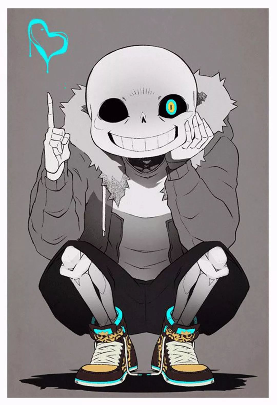 本期壁纸为undertale