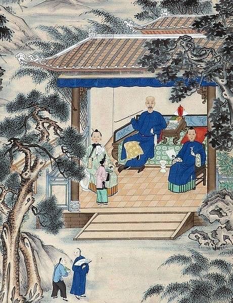 古时候夫妻画像