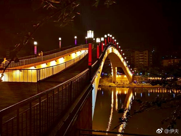 綦江县彩虹桥图片