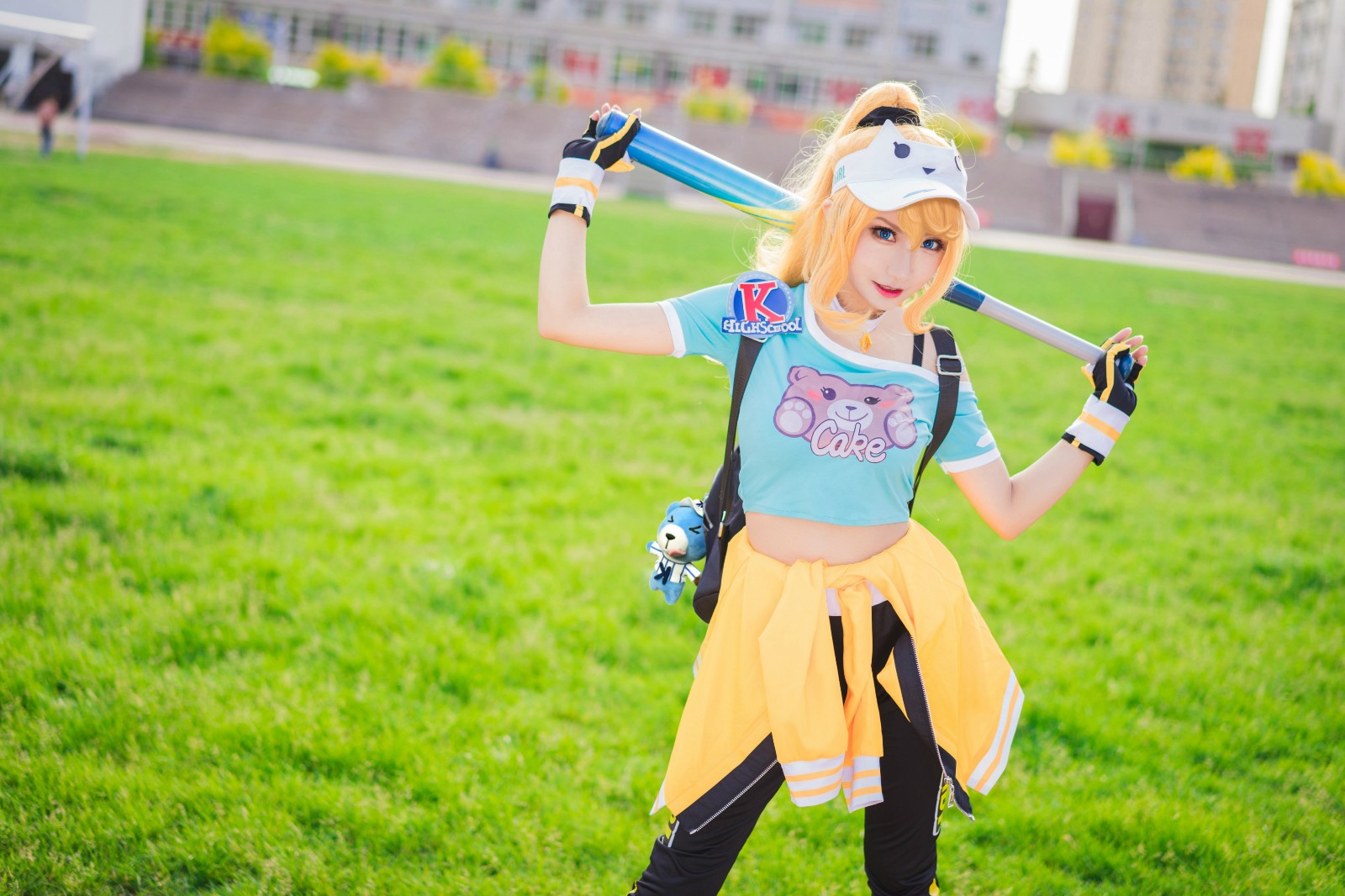 王者荣耀花木兰cosplay青春决赛季cos cn:英俊