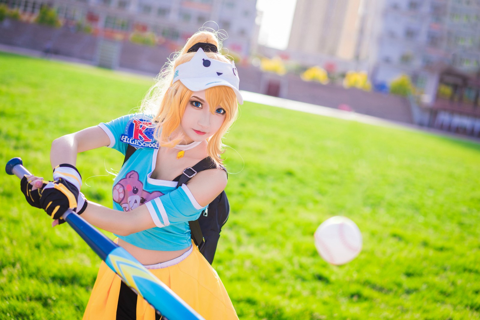 王者荣耀花木兰cosplay青春决赛季cos cn:英俊