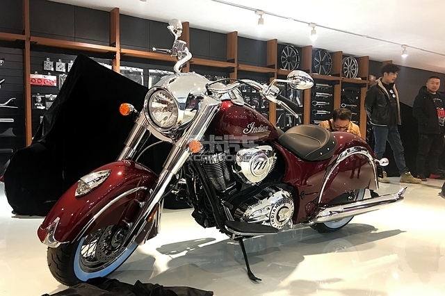 印第安酋长摩托车正式上市 售25.99万起