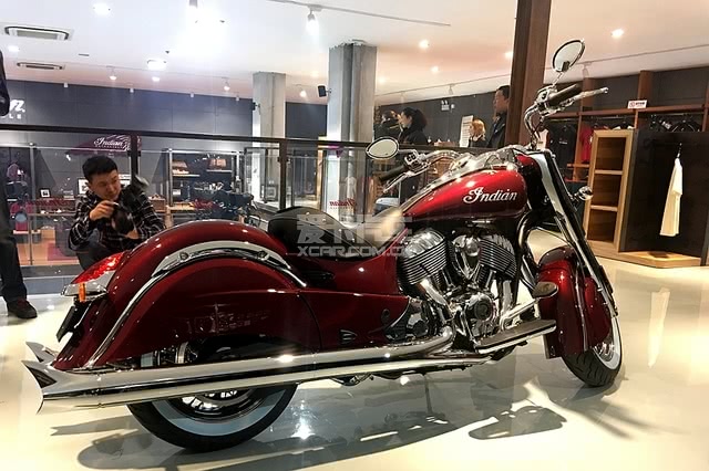 印第安酋长摩托车正式上市 售25.99万起