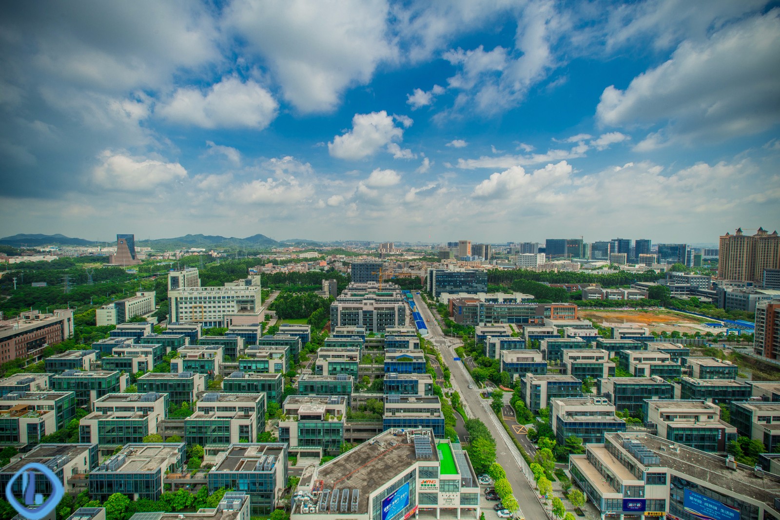 广东东莞松山湖高新区高科技产业聚集区