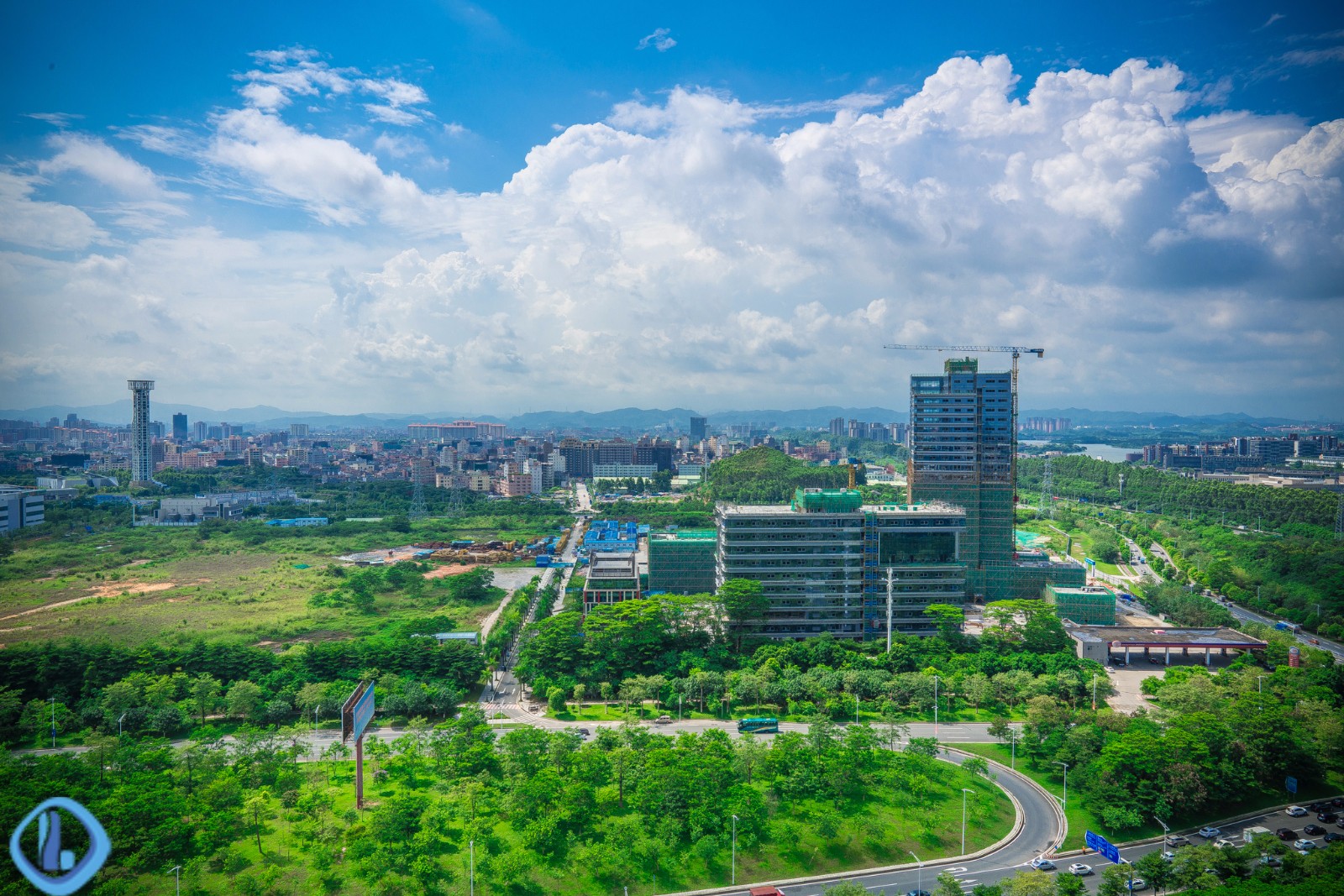 广东东莞松山湖高新区高科技产业聚集区