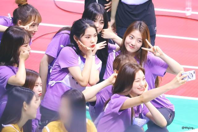 ioi成员偶运上再聚首!网友笑称:四团一起组个超级大女团吧!