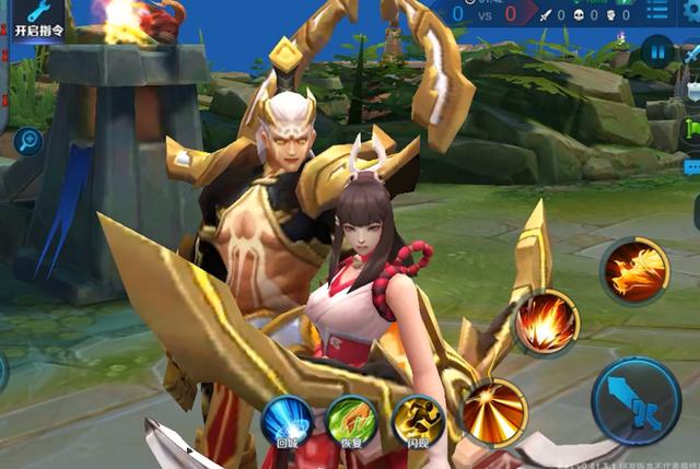 王者荣耀 伽罗和狄仁杰站一起天生一对 和苏烈站一起辣眼睛