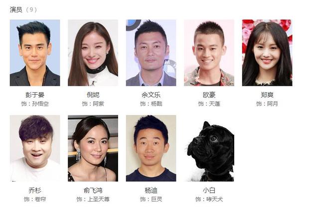 悟空传上映首日破亿不奇怪,但演员表却让我眼前一亮