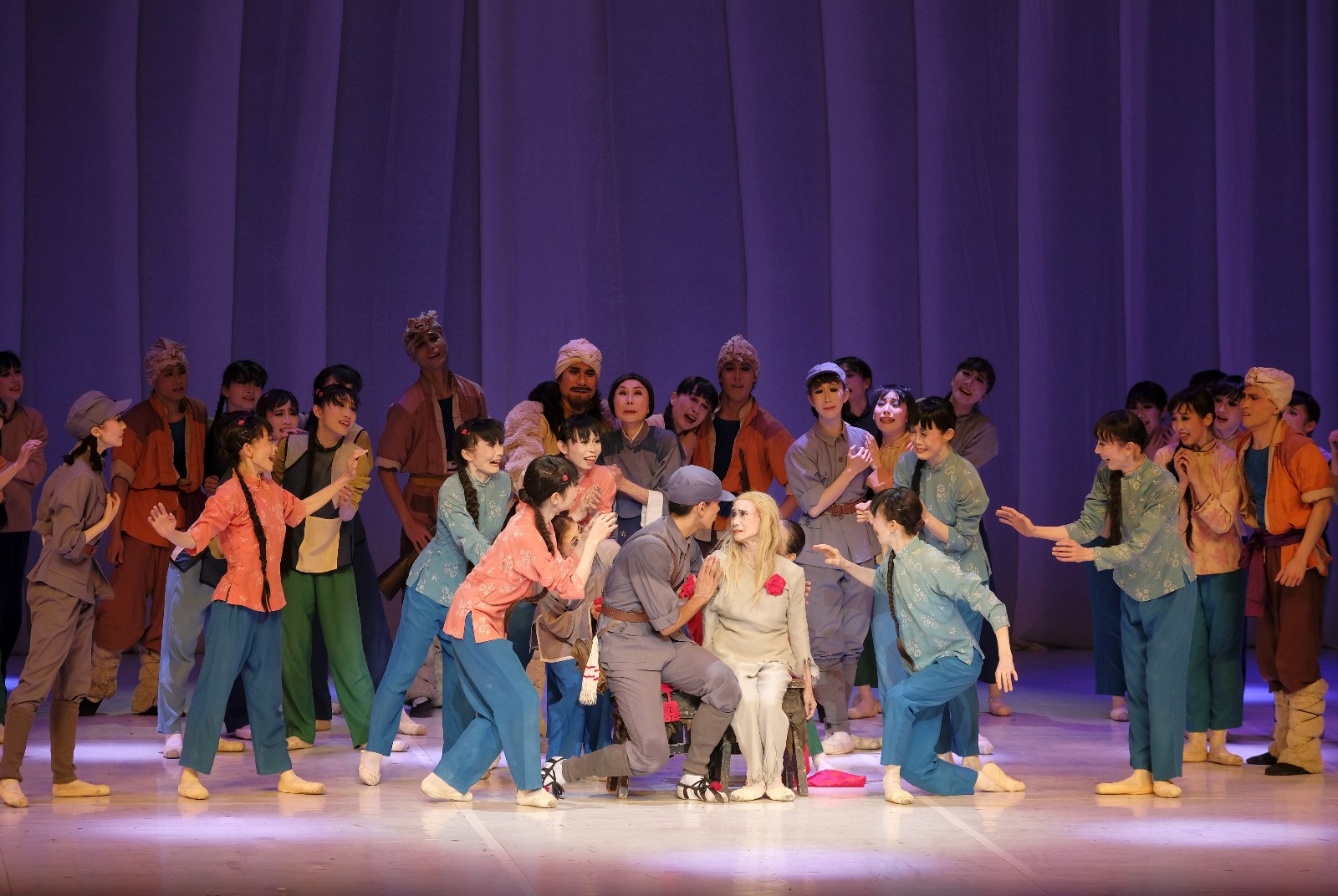 松山芭蕾舞团第十六次访华巡演落幕 70岁"喜儿"感动全场