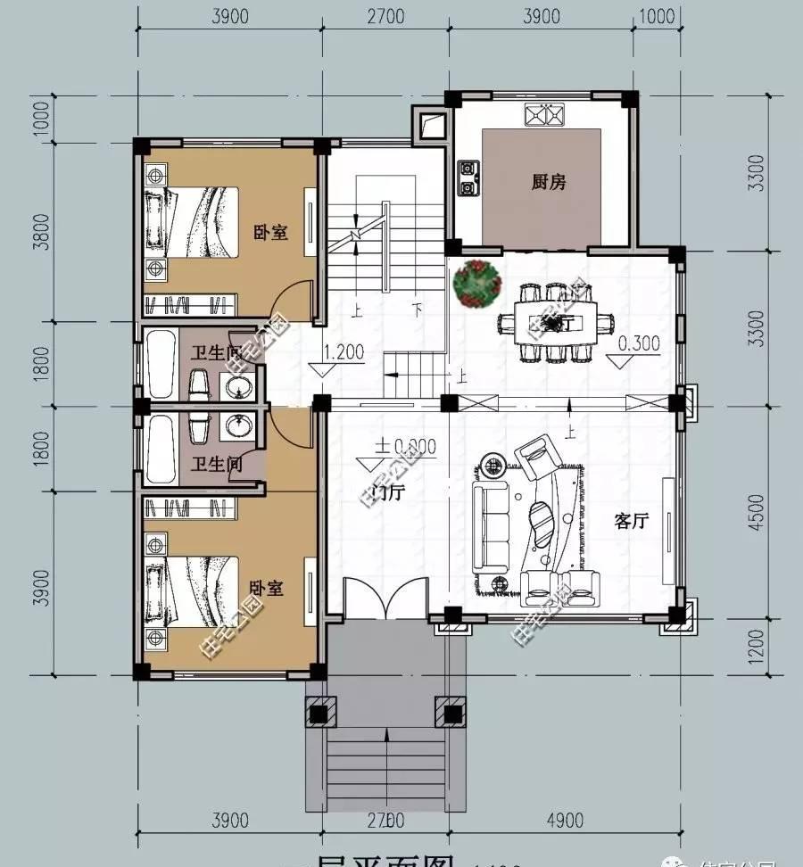 10套农村欧式别墅户型, 超大气落地窗好, 还是精美窄窗好 ?
