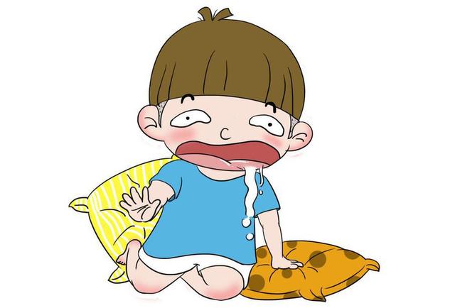 孩子睡觉总爱流口水是身体这处在闹情绪妈妈要早点重视