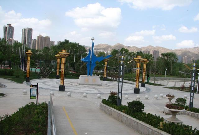 兰州又一处锻炼散步的好去处——即将建成的七里河马滩体育公园