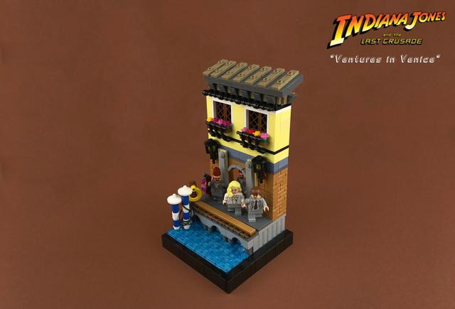 满满的情怀玩家用乐高重现印第安纳琼斯4部曲