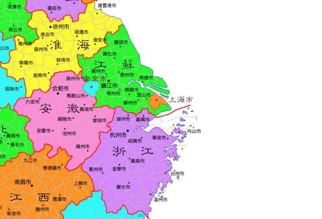安徽省江苏省合并地图图片