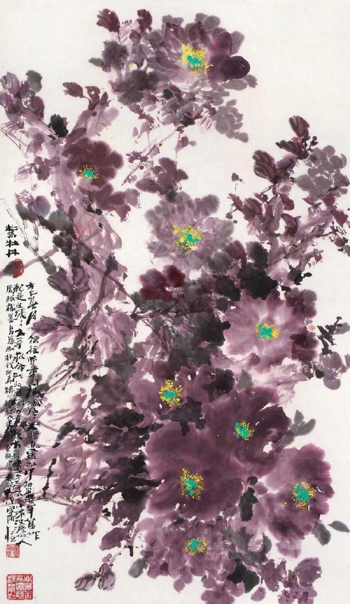 " 挥洒自如,墨气纵横… "丨宋雨桂 花鸟欣赏_新浪看点