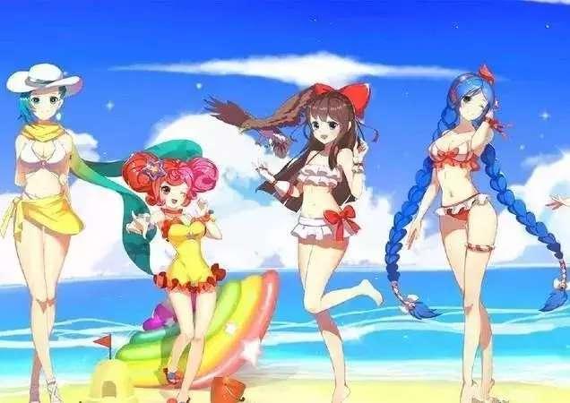 王者荣耀女英雄夏日泳装来袭谁是你眼里的女神