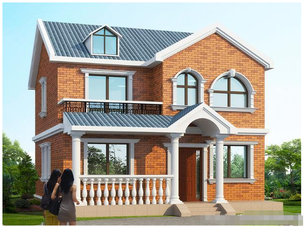 90平米的五室三厅小别墅,独立厨房设计很实用