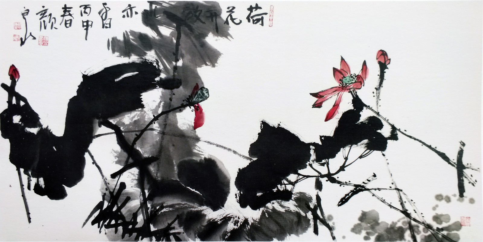 颜泉在花鸟画上的变革还受到他尊敬的前辈画家崔子范先生的影响.