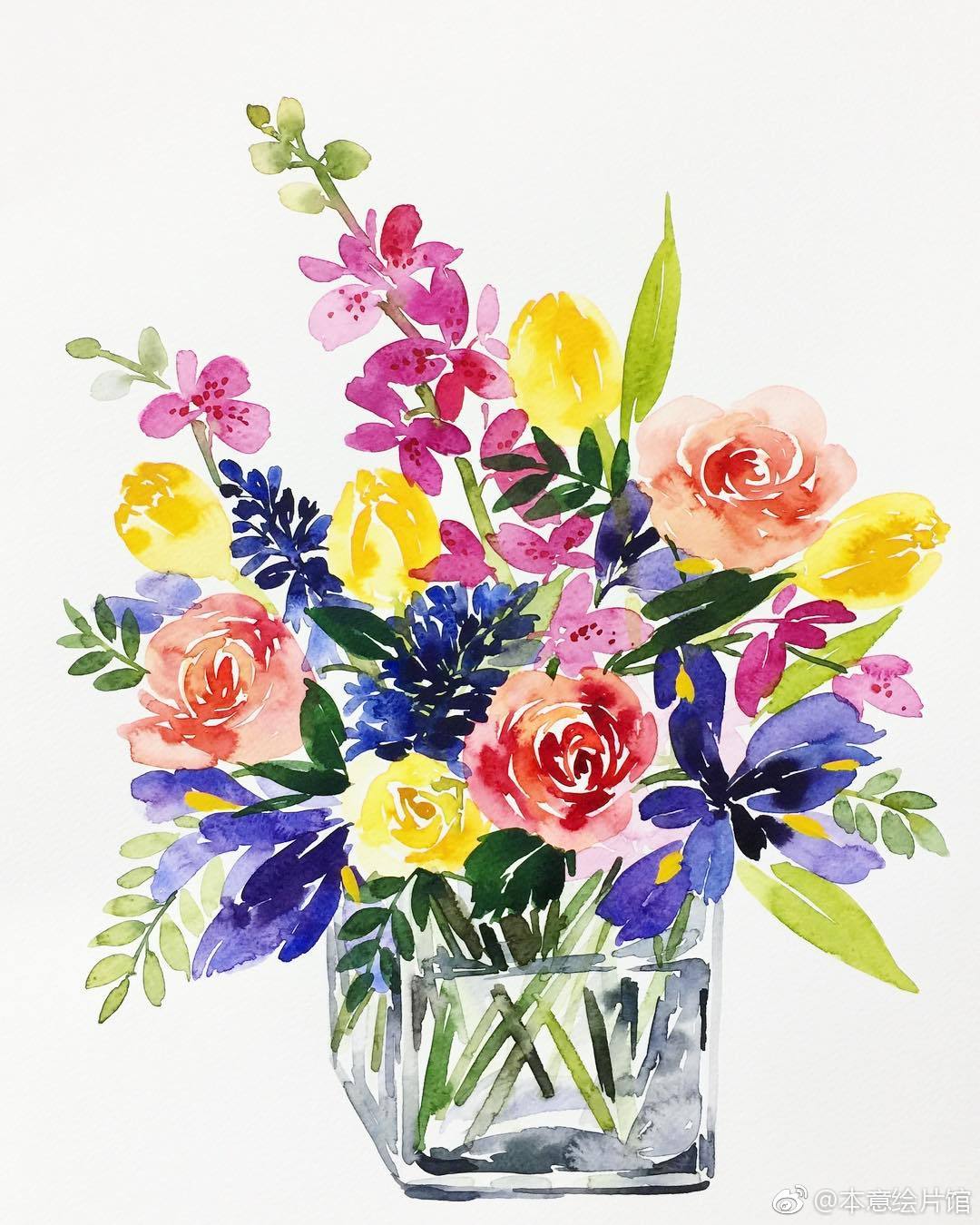 瓶中花系列inskuminyoungartist