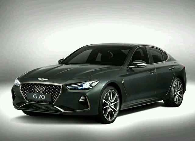 现代的运动轿跑g70更是吸引了很多朋友眼球