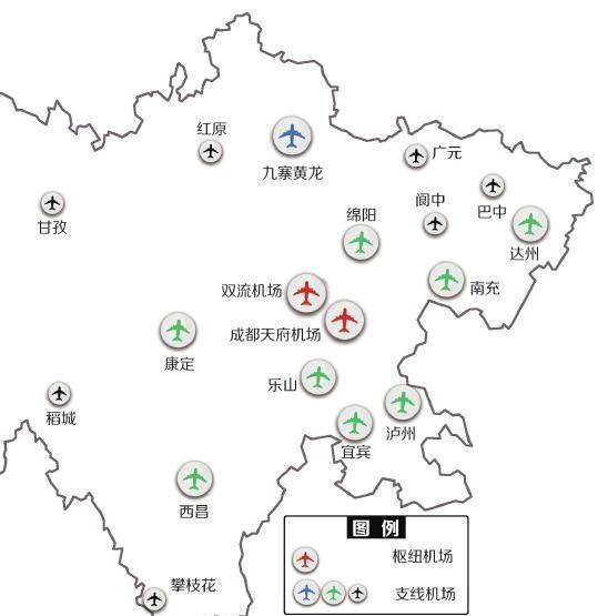 四川厉害了, 未来将有18座机场!