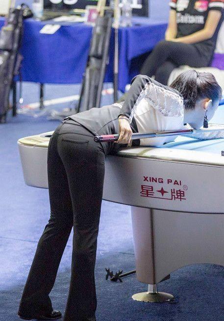 九球天后潘晓婷九大经典进洞动作网友完美姿势令我着迷