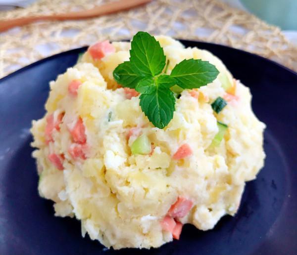 土豆沙拉新做法, 超香超诱人, 看一遍就会做