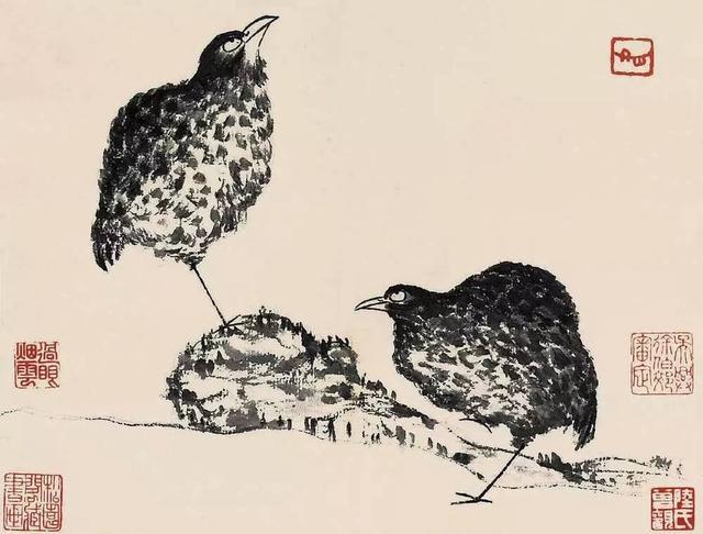 看了他的奇葩鸟,让我辈怎么画鸟好呢|朱耷|八大山人|鸟_新浪新闻