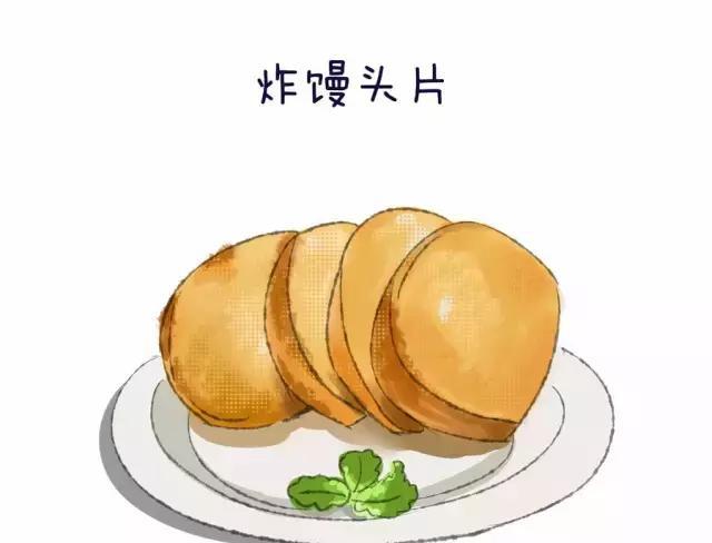 馒头片简笔画图片