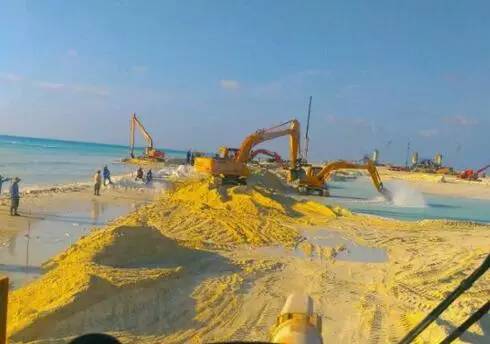 心疼某国填海造陆结果被台风吹掉了