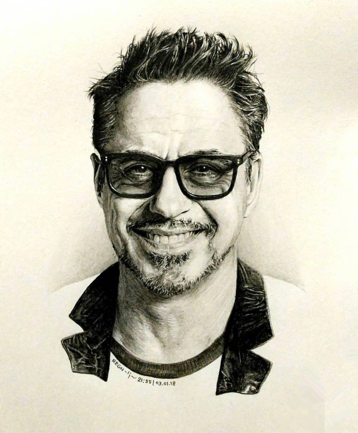 国外大神regnaltmarvel用素描的形式展现了