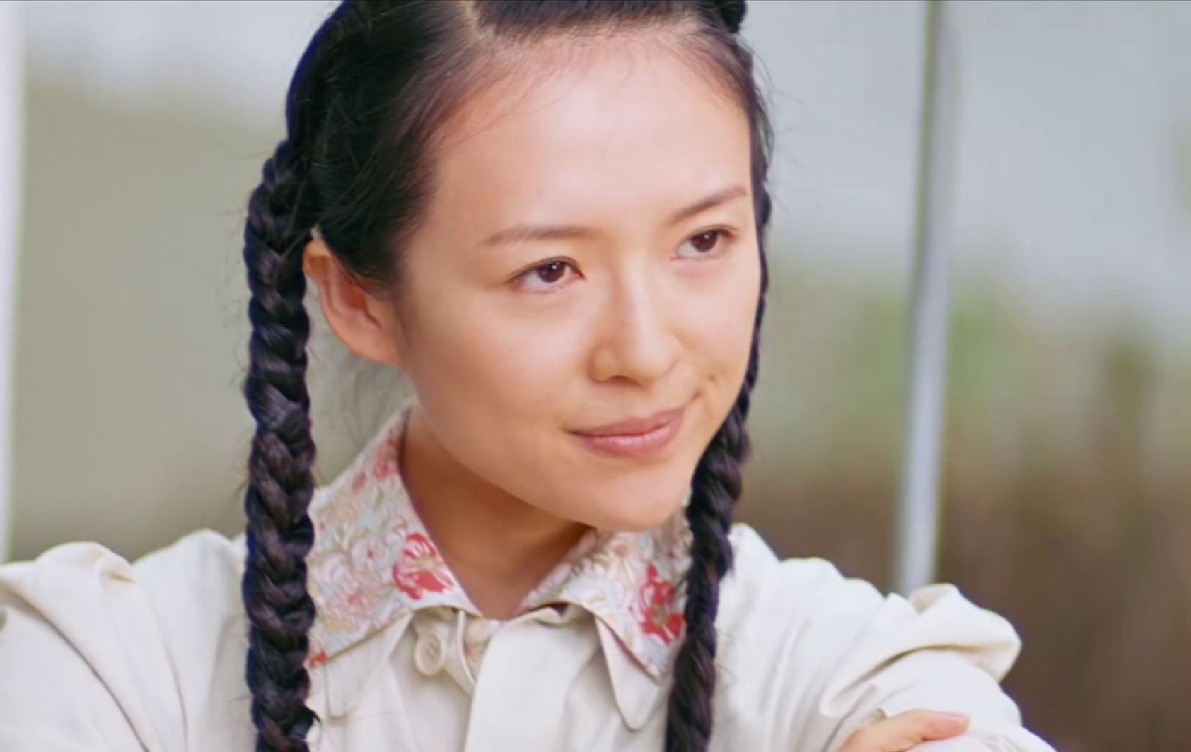 章子怡在无问西东的青春形象中颜值再次爆棚