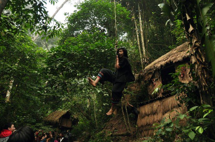 克木人长期过着原始的生活,以玉米,薯类和豆类为主食.