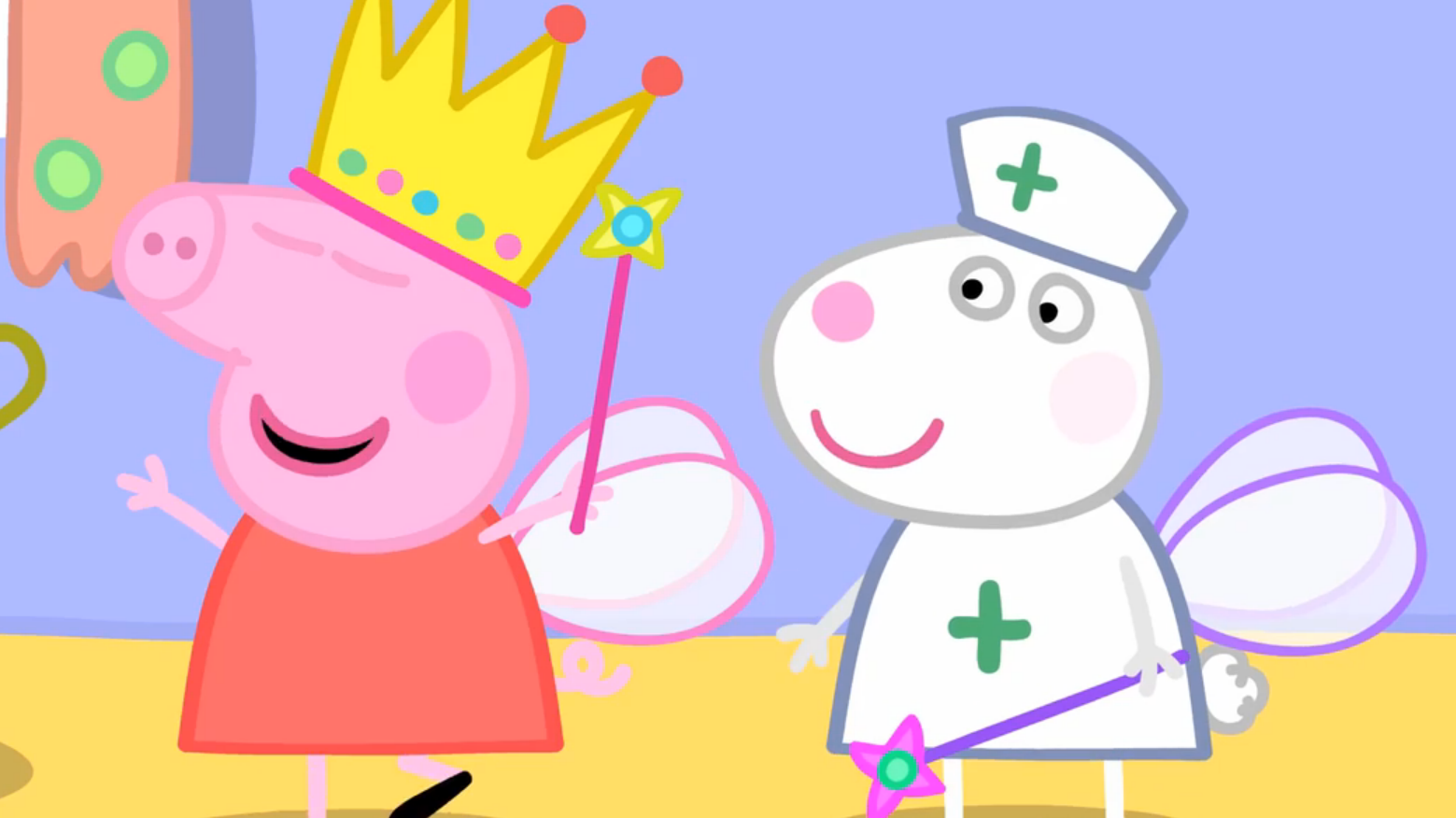 小猪佩奇收到了苏西的生日祝福