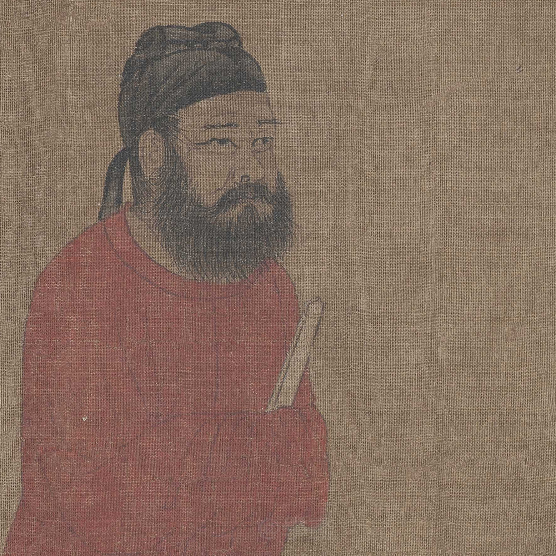 中国十大传世名画之《步辇图》阎立本作