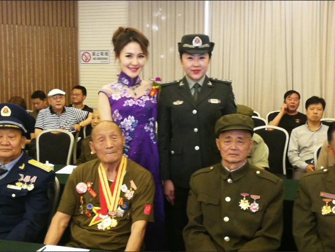 中国徳邦老兵大院出席邓华上将纪录片新闻发布会
