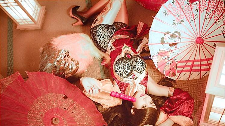 王者荣耀美少女cos妲己阿狸少女超高还原让网友鼻血狂流