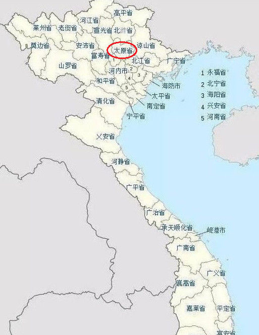 越南老街省保胜县地图图片