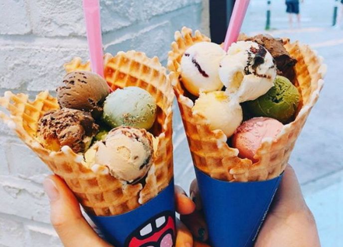 刷爆sns的网红冰淇淋!20元就能吃到10种口味!