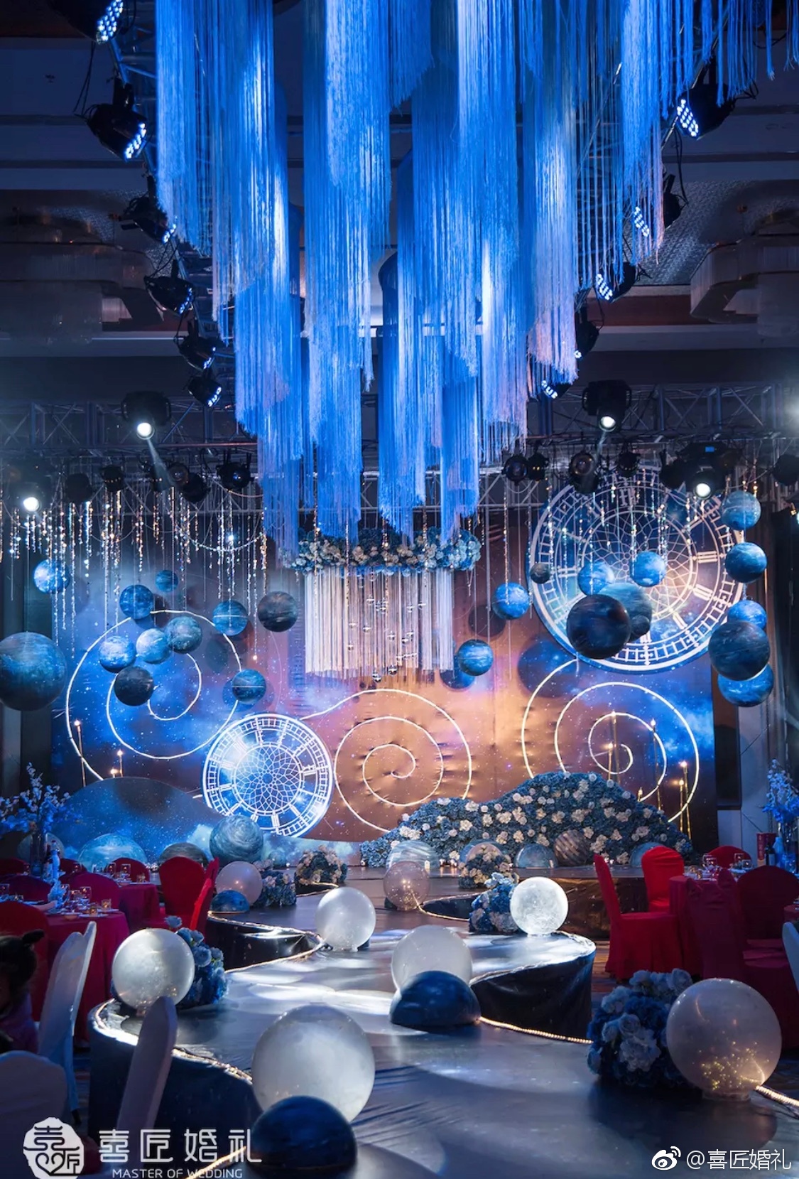 夏日是欣赏星空最好的季节啦婚礼策划