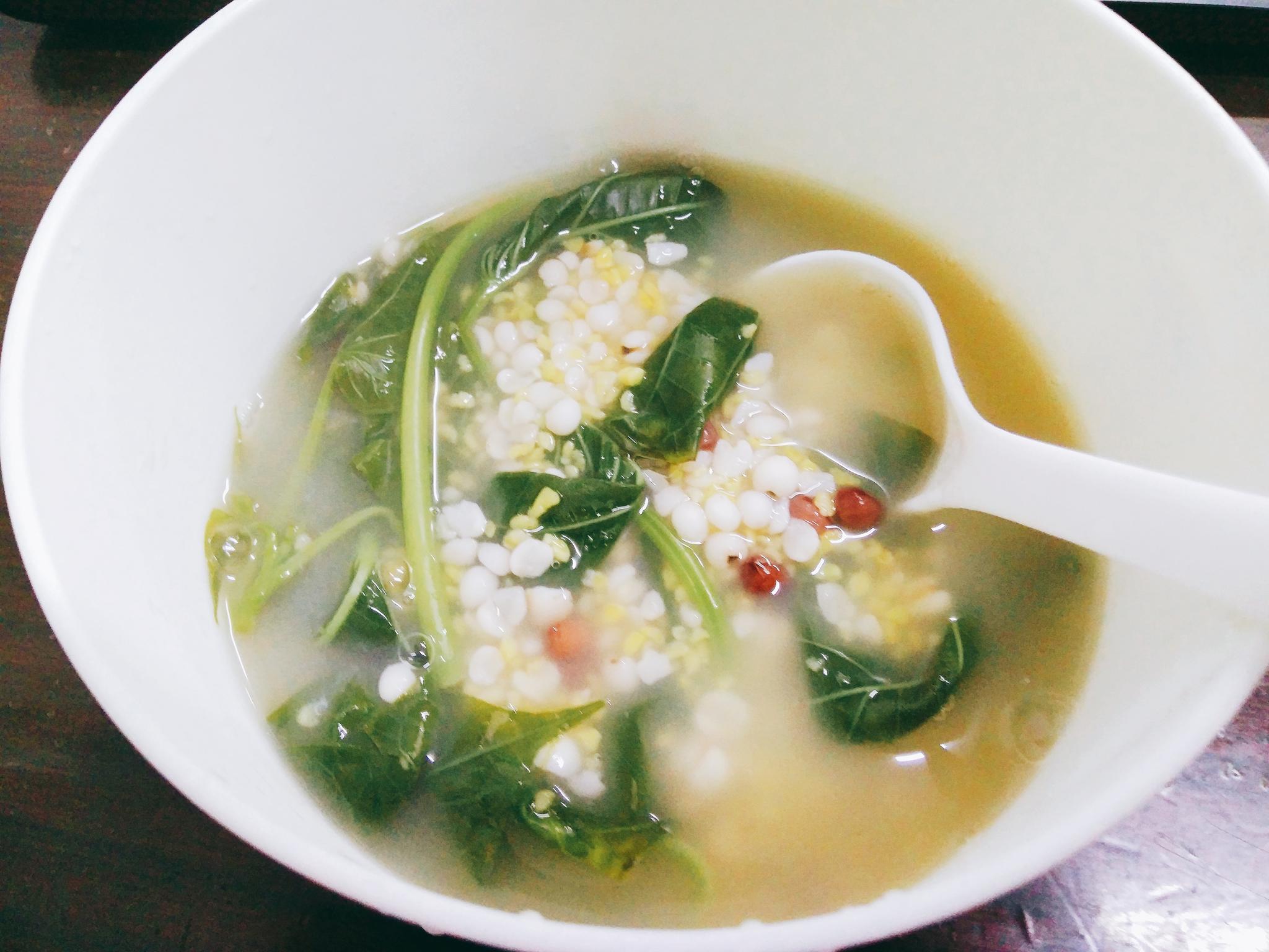 红豆熬粥 白水文火 比谁都暖心窝